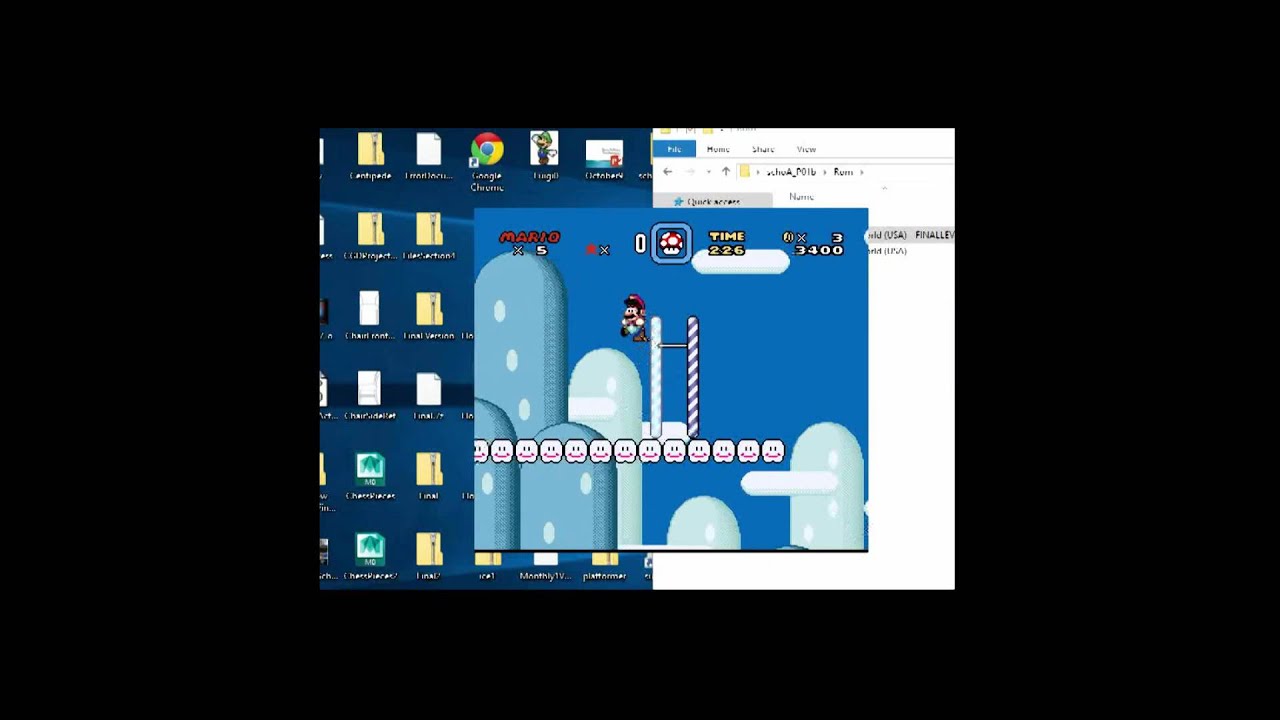 Super Mario World Level Game Design Iteration!