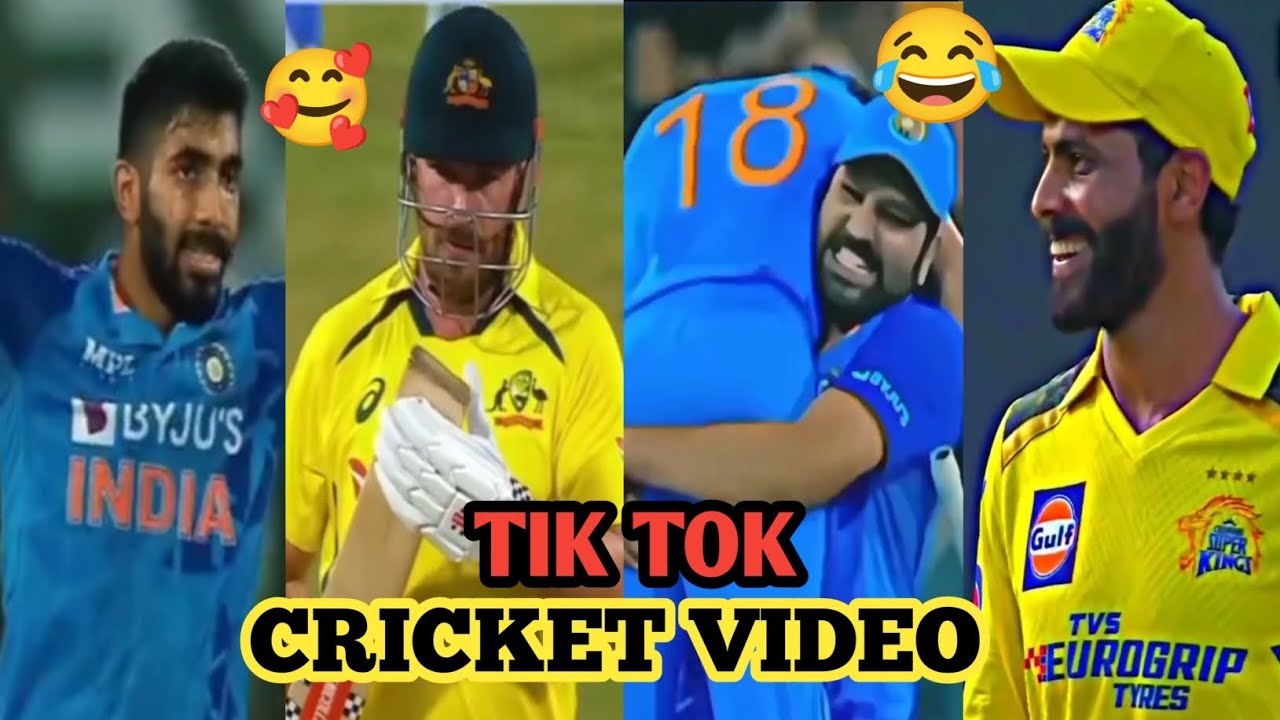 CRICKET TIK TOK VIDEO// IPL FUNNY MOMENTS// ROHIT SHARMA// VIRAT KOHLI// MS DHONI// T-20 WORLD CUP//