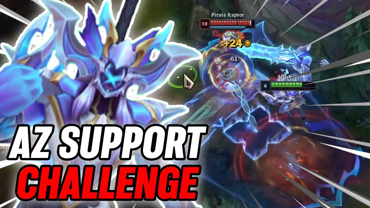 NEW AZ SUPPORT CHALLENGE AATROX | Alicopter