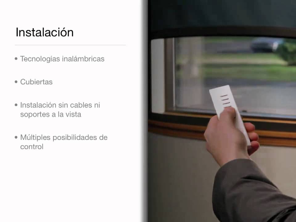 Cortinas Lutron Sivoia - Presentacion del sistema