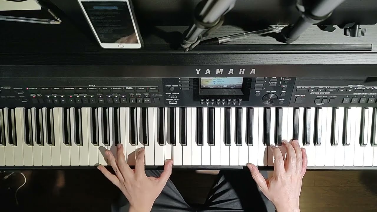 Señora señora en piano tutorial