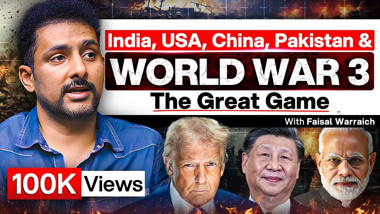 The Future of South Asia - India-Pakistan Conflict - USA-China - World War 3? - Faisal Warraich #TPE