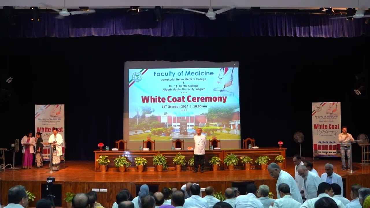 White Coat Ceremony 2024 | JNMC | Aligarh Muslim University, Aligarh