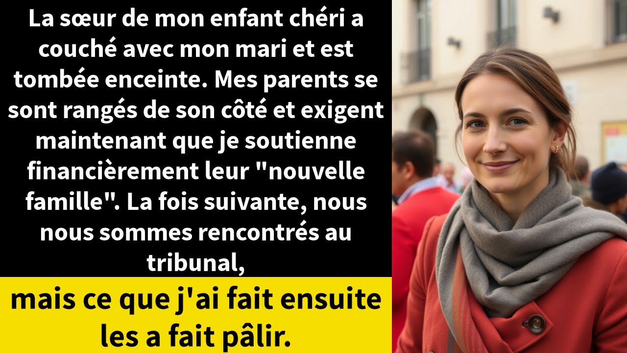 La sœur de mon enfant chéri a couché avec mon mari et est tombée enceinte. Mes parents se sont