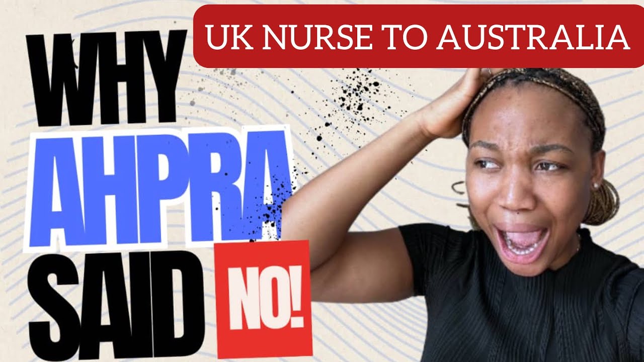 NOT ELIGIBLE FOR THE NEW AHPRA PATHWAY TO BECOME A NURSE IN AUSTRALIA