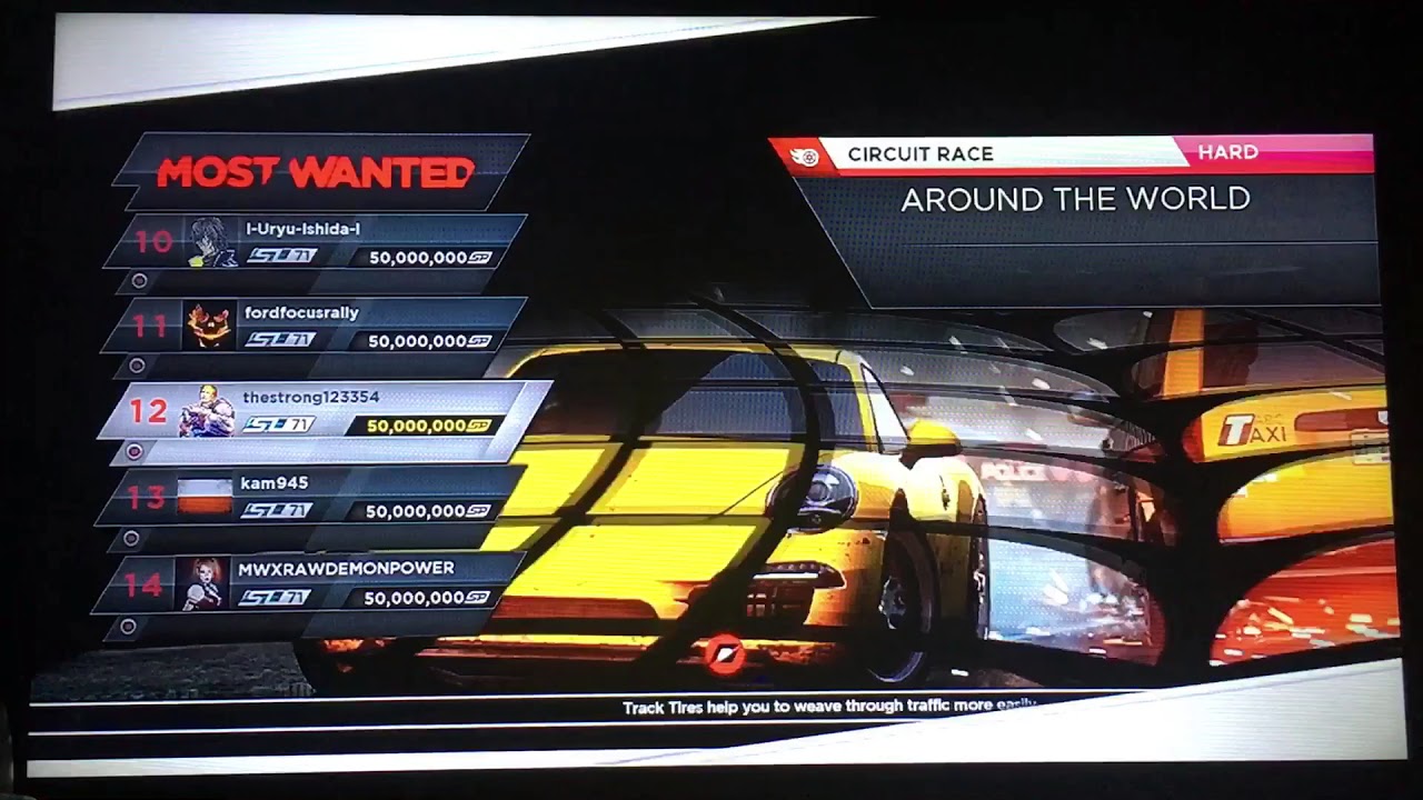 NFSMW 2012: Around the World 3:07.86 // PS3