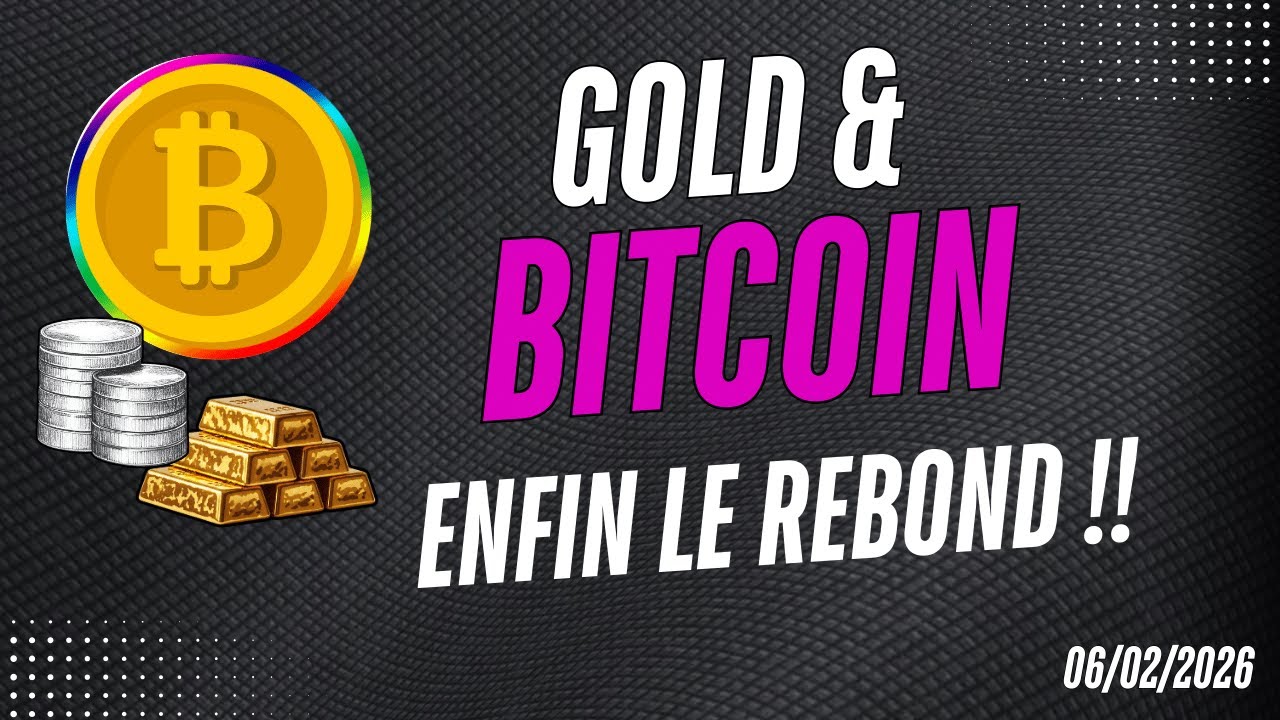 BITCOIN & GOLD Enfin le rebond ! 🔥 Bougie de RAVALEMENT ? ANALYSE CRYPTO ✅