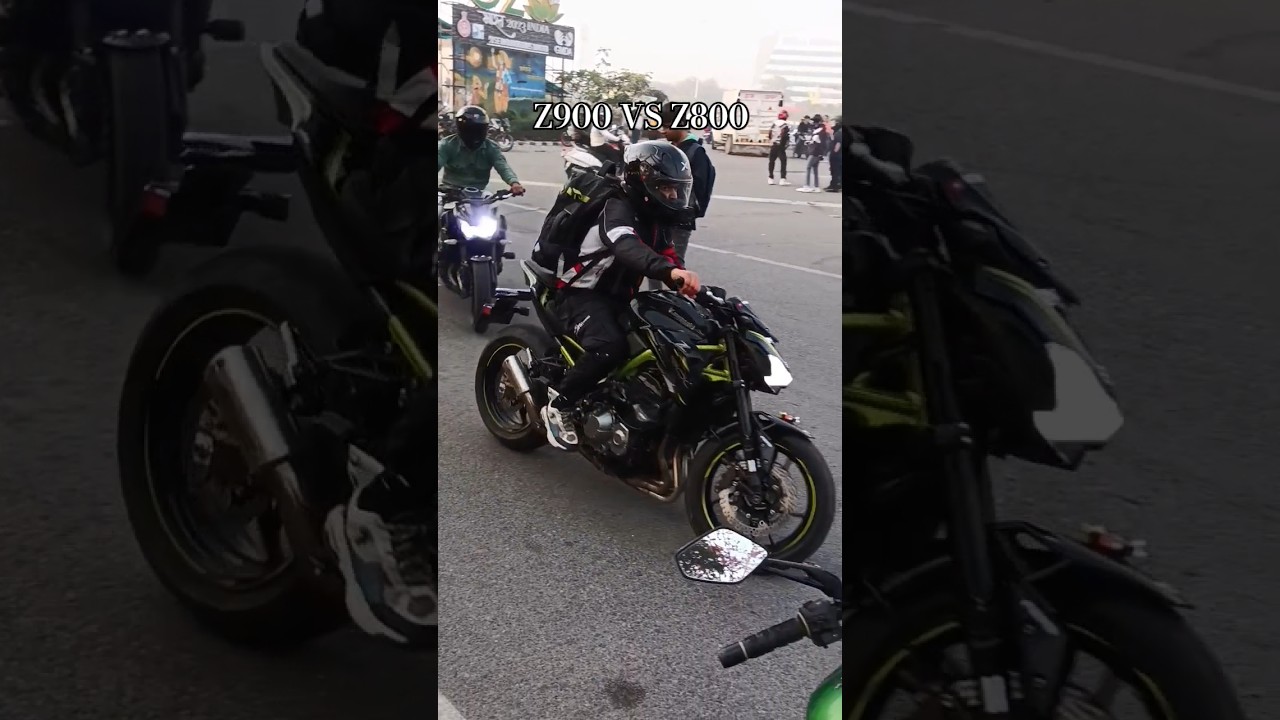 Z900 VS Z800  best exhaust 🔥🫨 