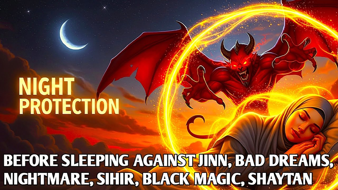 Sleep Ruqyah Shield 🌙Destroy the Evil Jinns & Protect Your Home from Shaitan.Protect Home & Family
