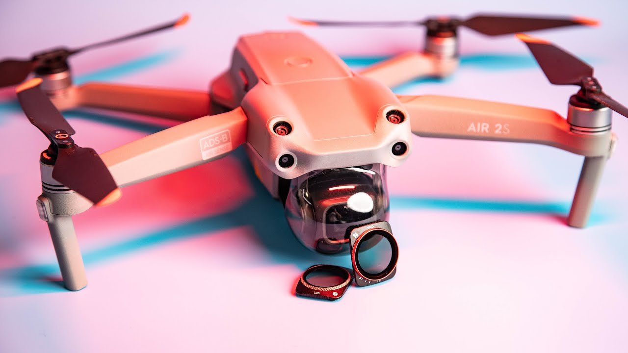 PGYTECH filters for the DJI AIR 2S drone VND 2-5 and CPL