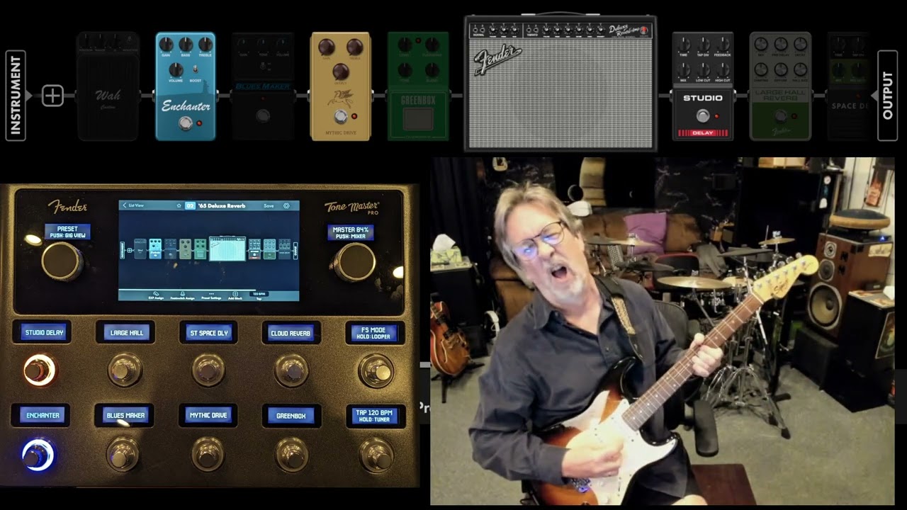 Fender Tone Master Pro Deluxe Reverb flashback.