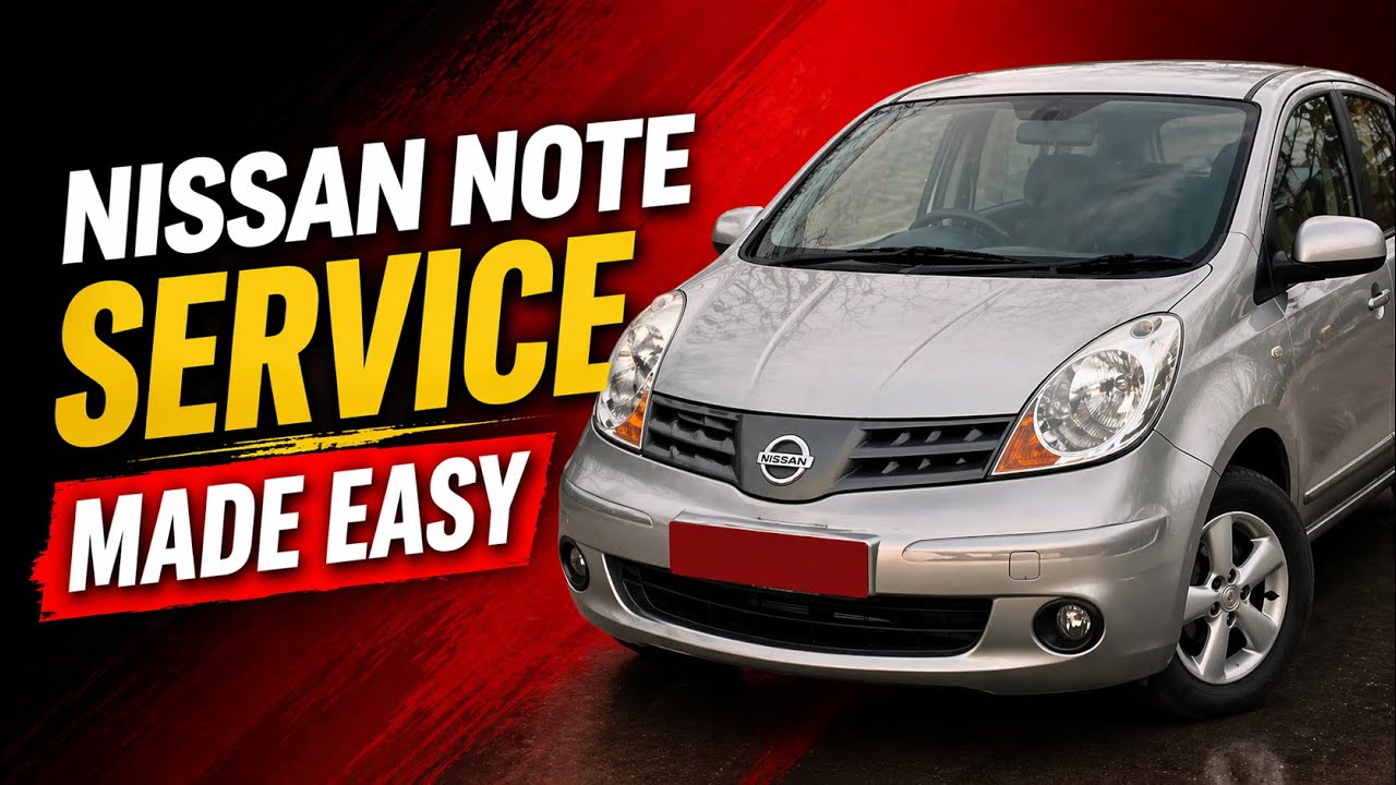 How To Easily and quickly service your Nissan. Tutorial .