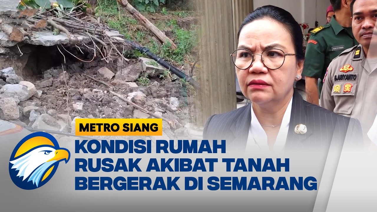 Belasan Rumah Rusak Akibat Tanah Bergerak, Pemerintah akan Relokasi - [Metro Siang]