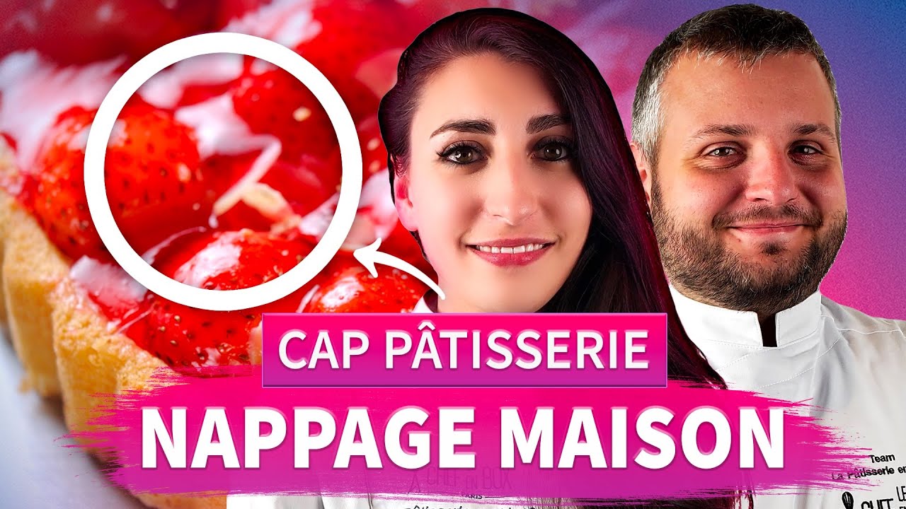 Comment faire un nappage maison  - cap patisserie candidat libre