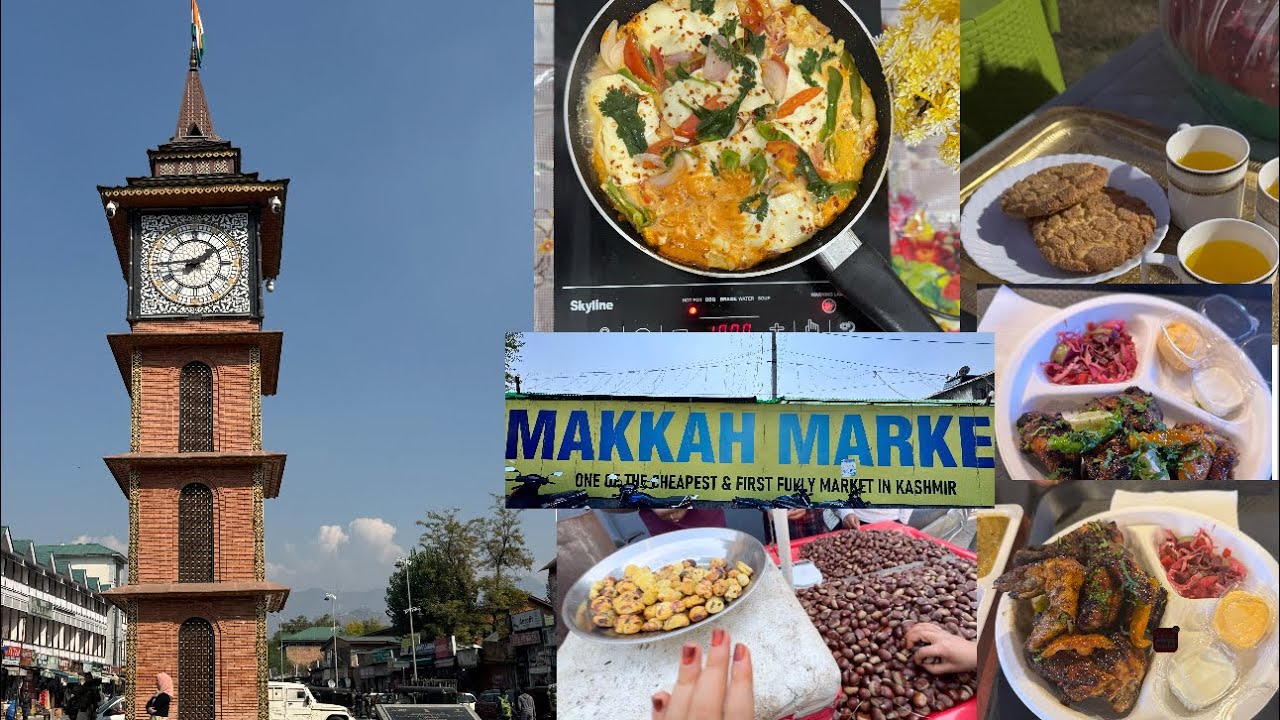 Makkah Market Srinagar 2024 || Pizaa 🍕 recipe || Lunch in CITYMALL 🍗 @aimee3268