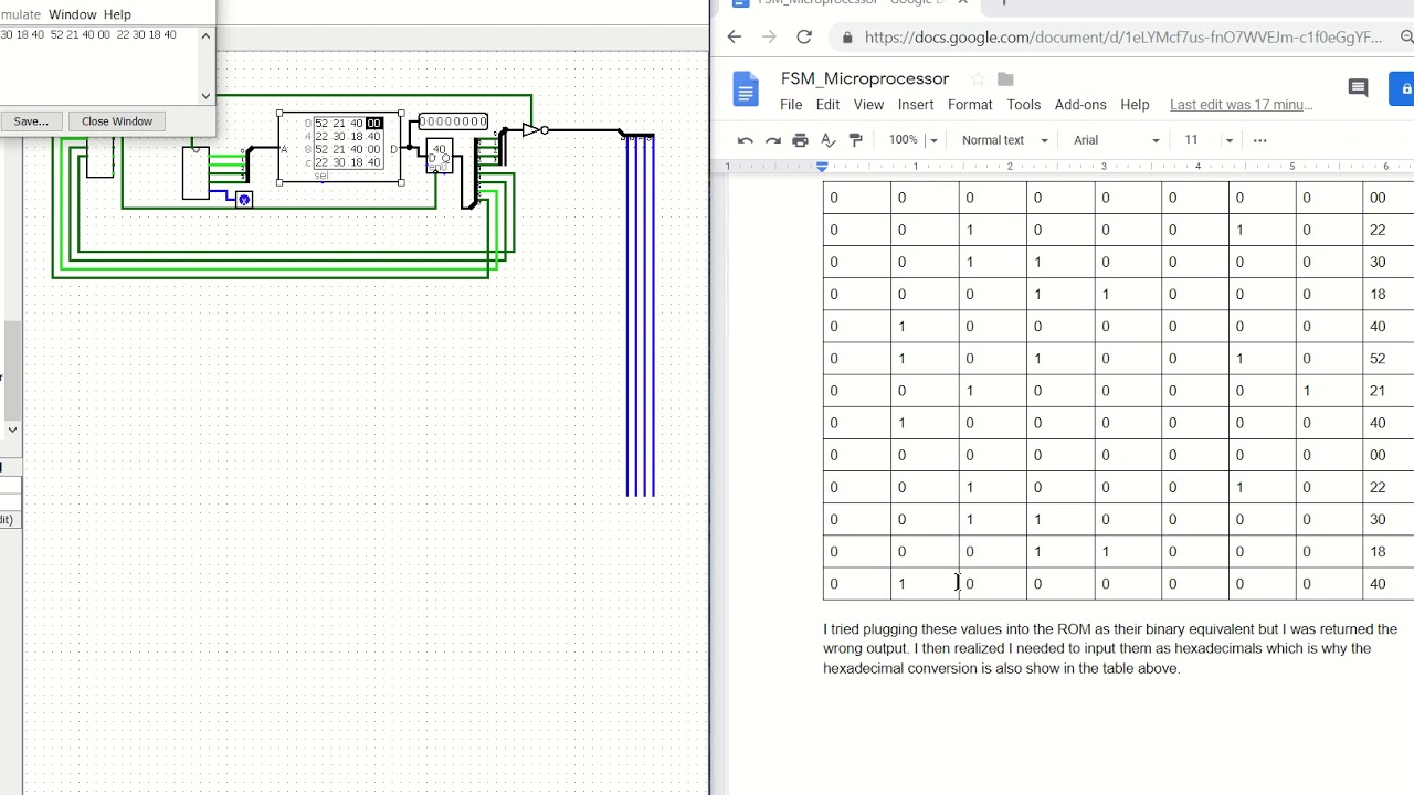 FSM, Memory, Instruction Register