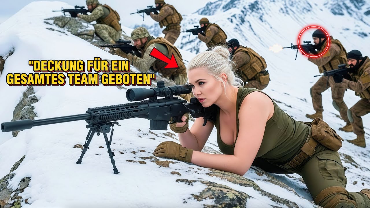 Die SEALs waren in einem Hinterhalt – bis eine Meisterschützin vom Kamm aus das Blatt wendete.
