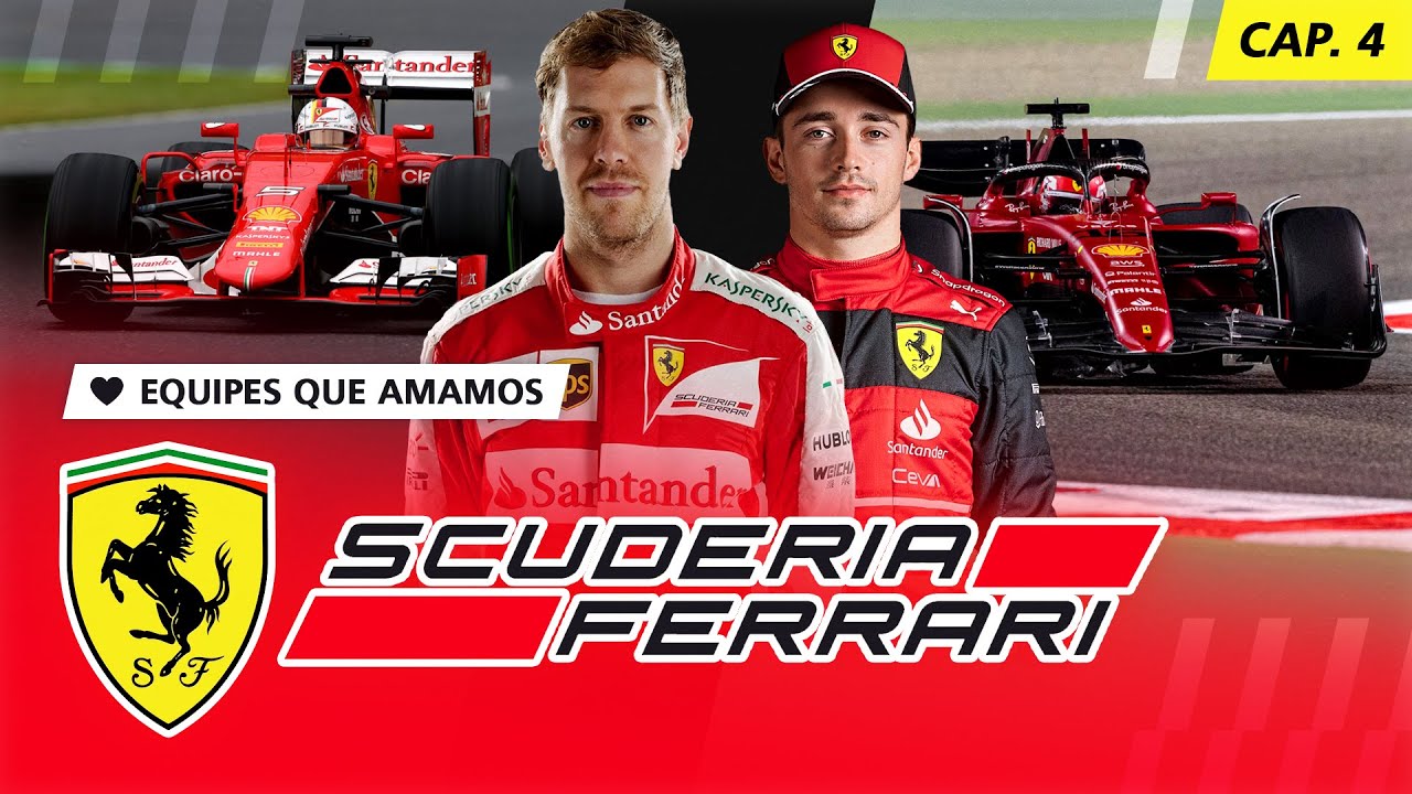 Cap. 4 - Ferrari: a maior e mais vencedora história do automobilismo mundial. #f1 #formula1 #vettel