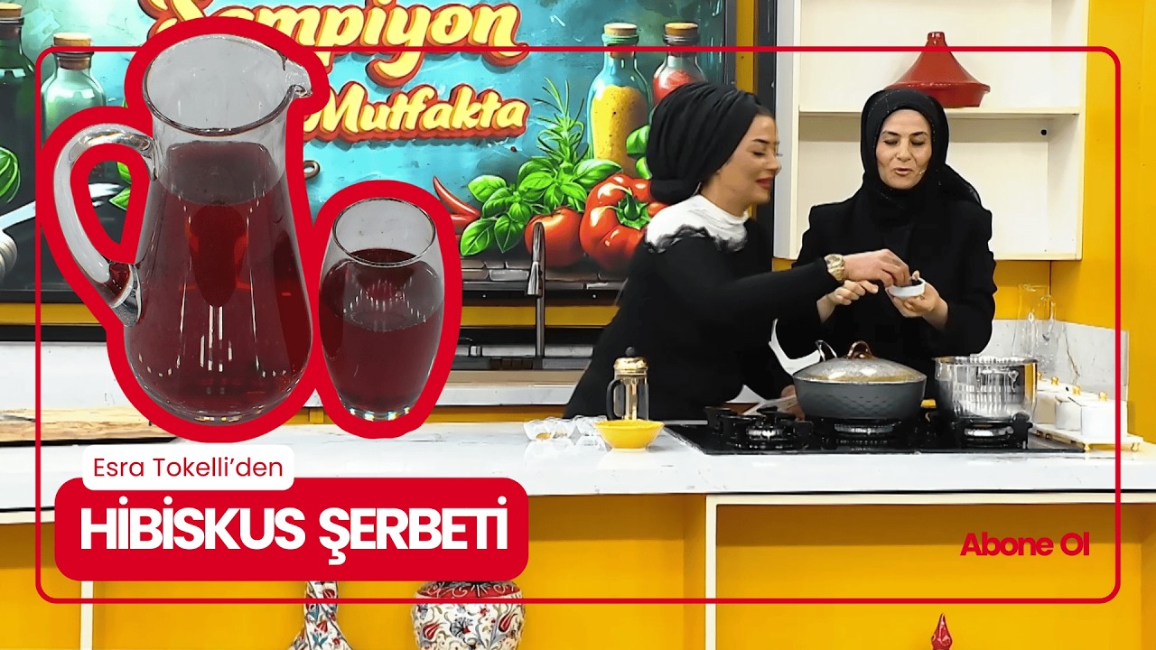 Bu Şerbeti Denemeyen Çok Şey Kaçırıyor! Rengiyle Olay 🌺🔥