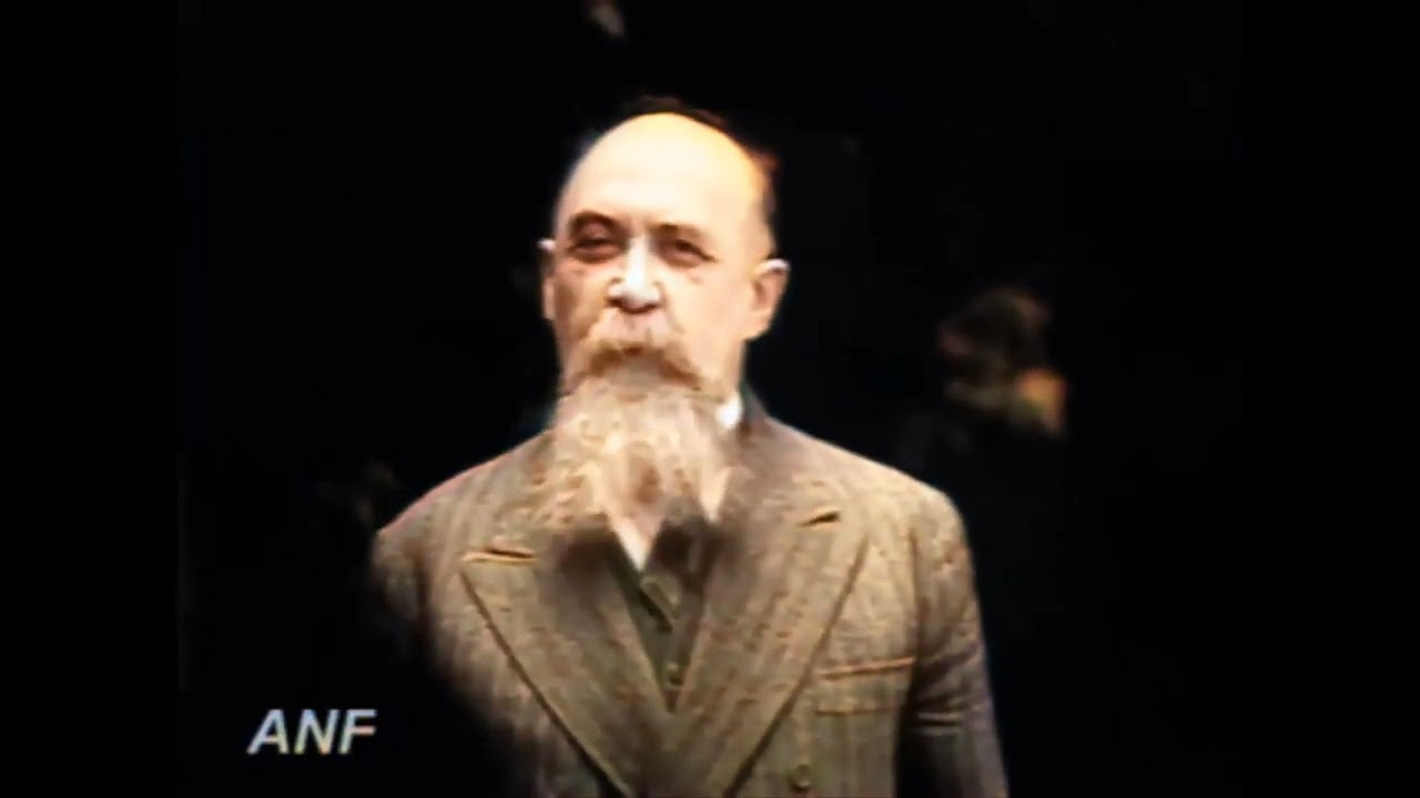 Nicolae Iorga în anii '30 [COLOR]