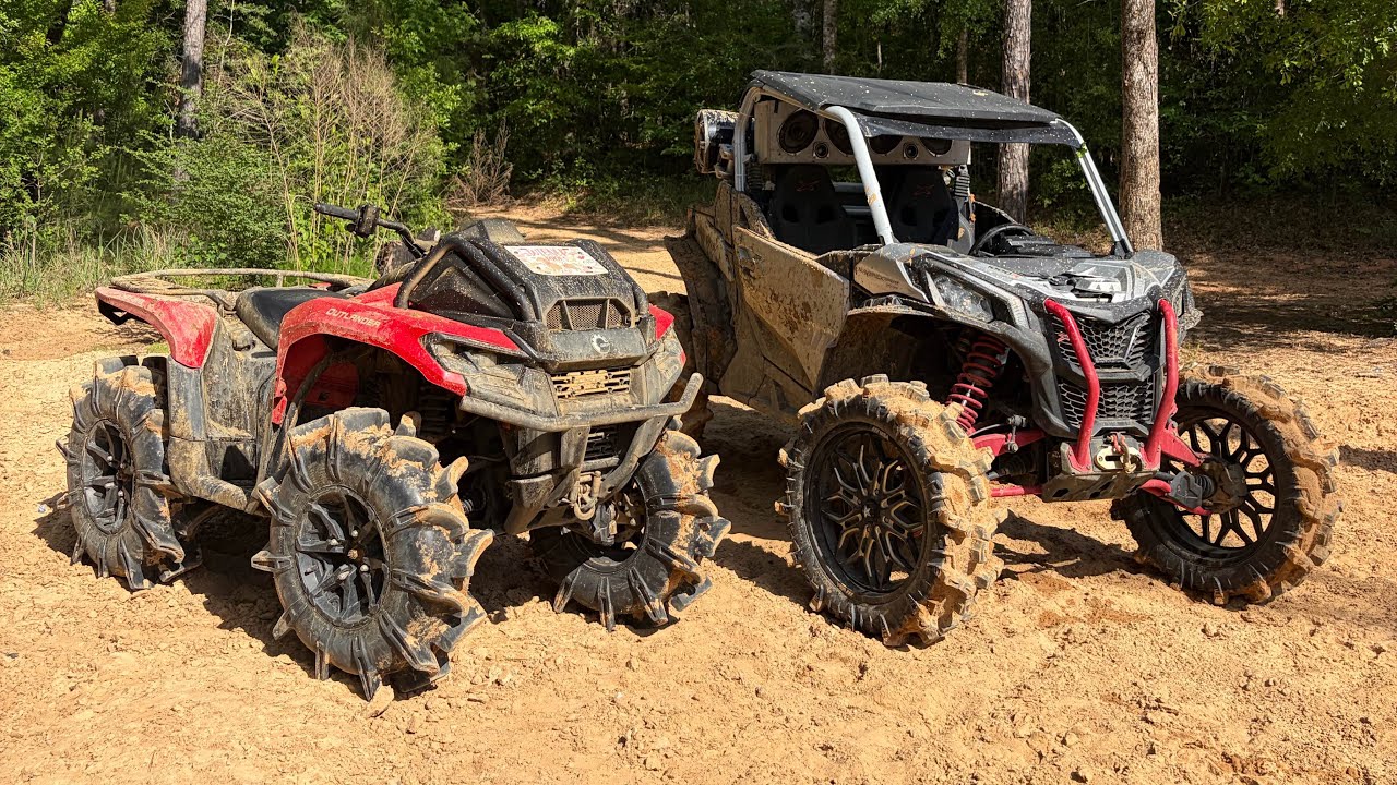 Mud riding at Tower Trax ATV