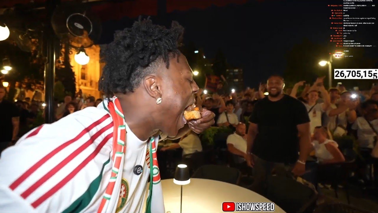 IShowSpeed Tries Hungary Food & Loses Mind 😂