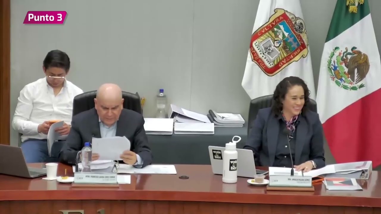 1ª Sesión Extraordinaria del Consejo General del Instituto Electoral del Estado de México.