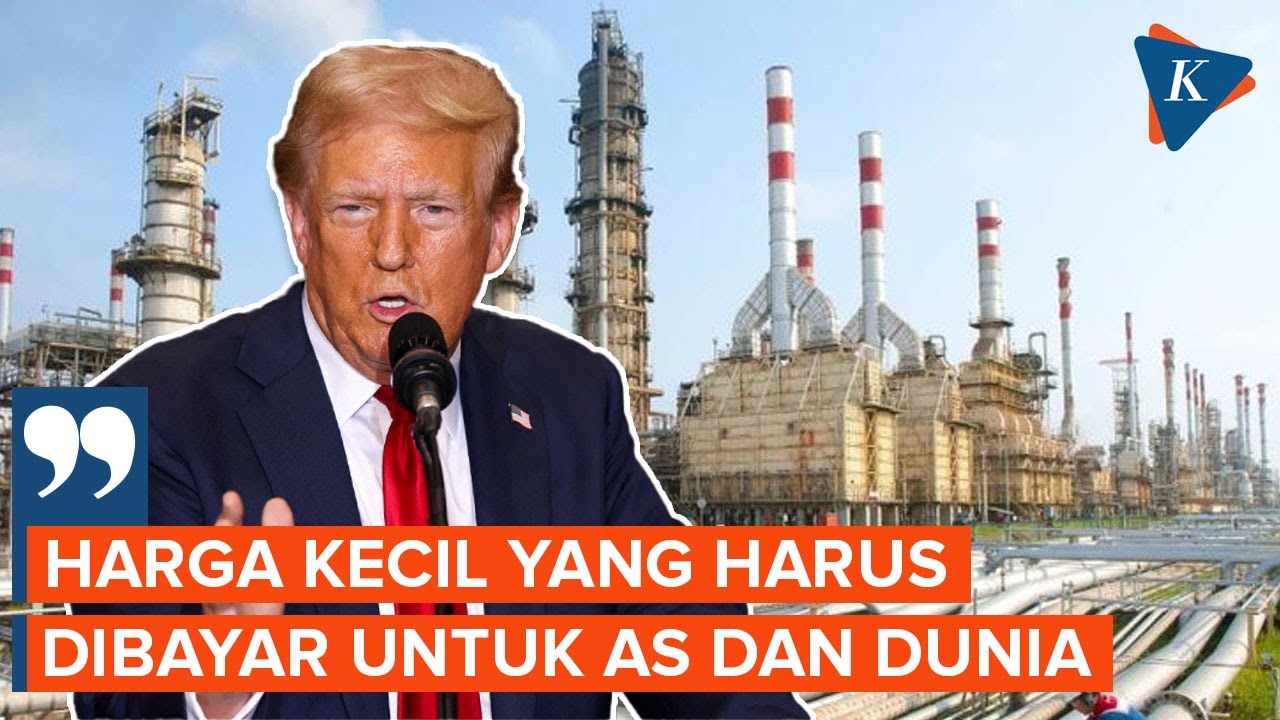 Harga Minyak Melonjak Tajam Imbas Perang, Trump: Harga Kecil yang Harus Dibayar
