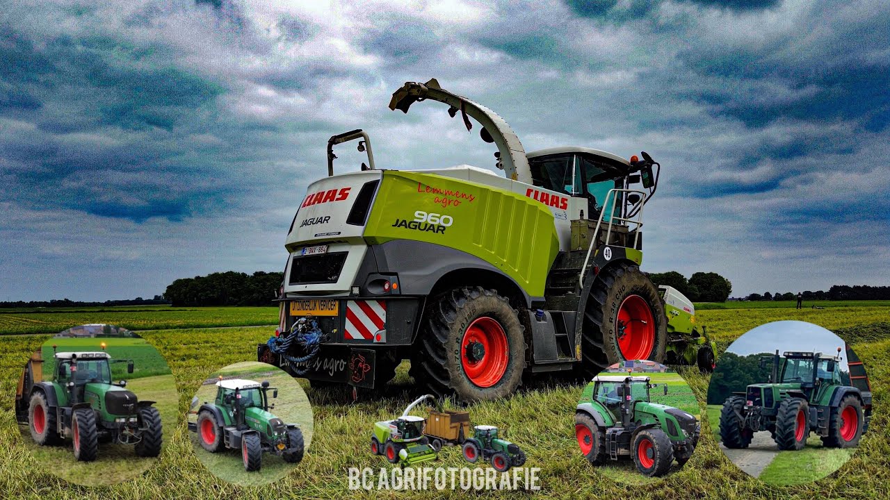 6x FENDT & CLAAS JAGUAR 960 | Grass silage | Lemmens Agro | 2024