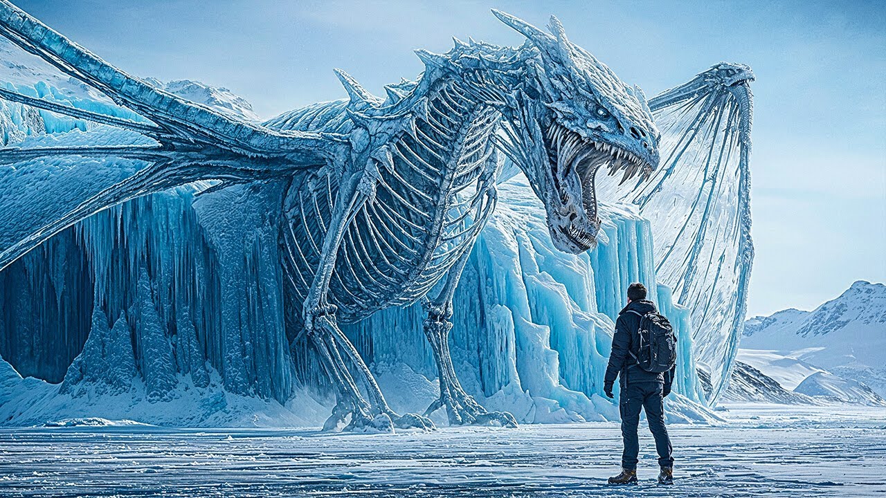 カナダで発見された先史時代の凍った「ドラゴン」