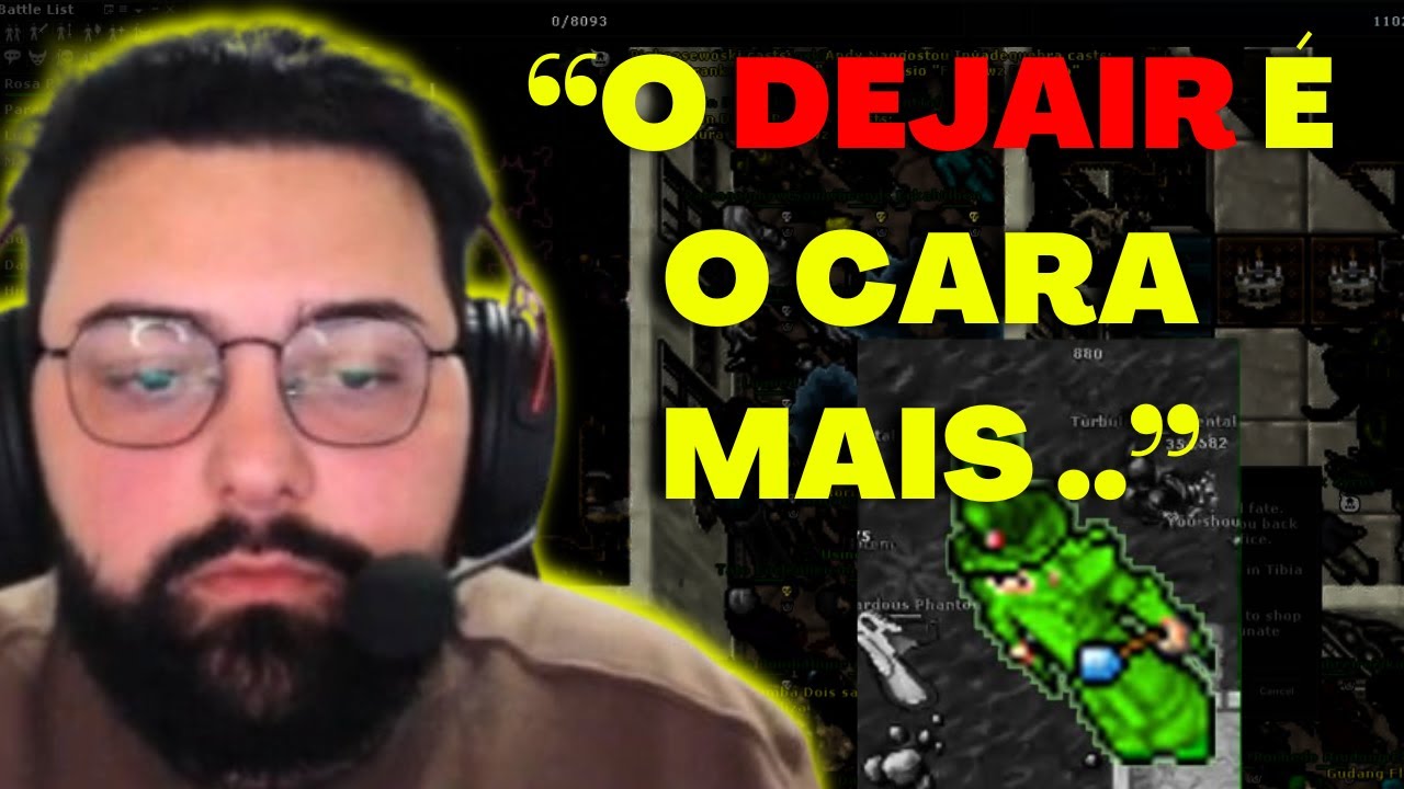 Tibia NATTANK COMENTANDO SOBRE A RELAÇÃO DO DEJAIR COM OTSERVER #financeirandoplay