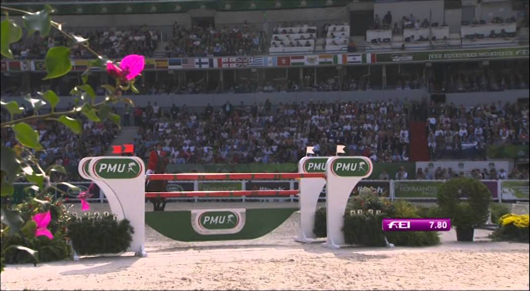 JEM 2014 : Le quatri&egrave;me et dernier passage de Beezie Madden lors de la finale &agrave; 4