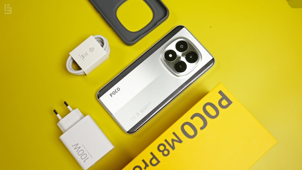 Poco M8 Pro 5G Unboxing, Setup - ASMR