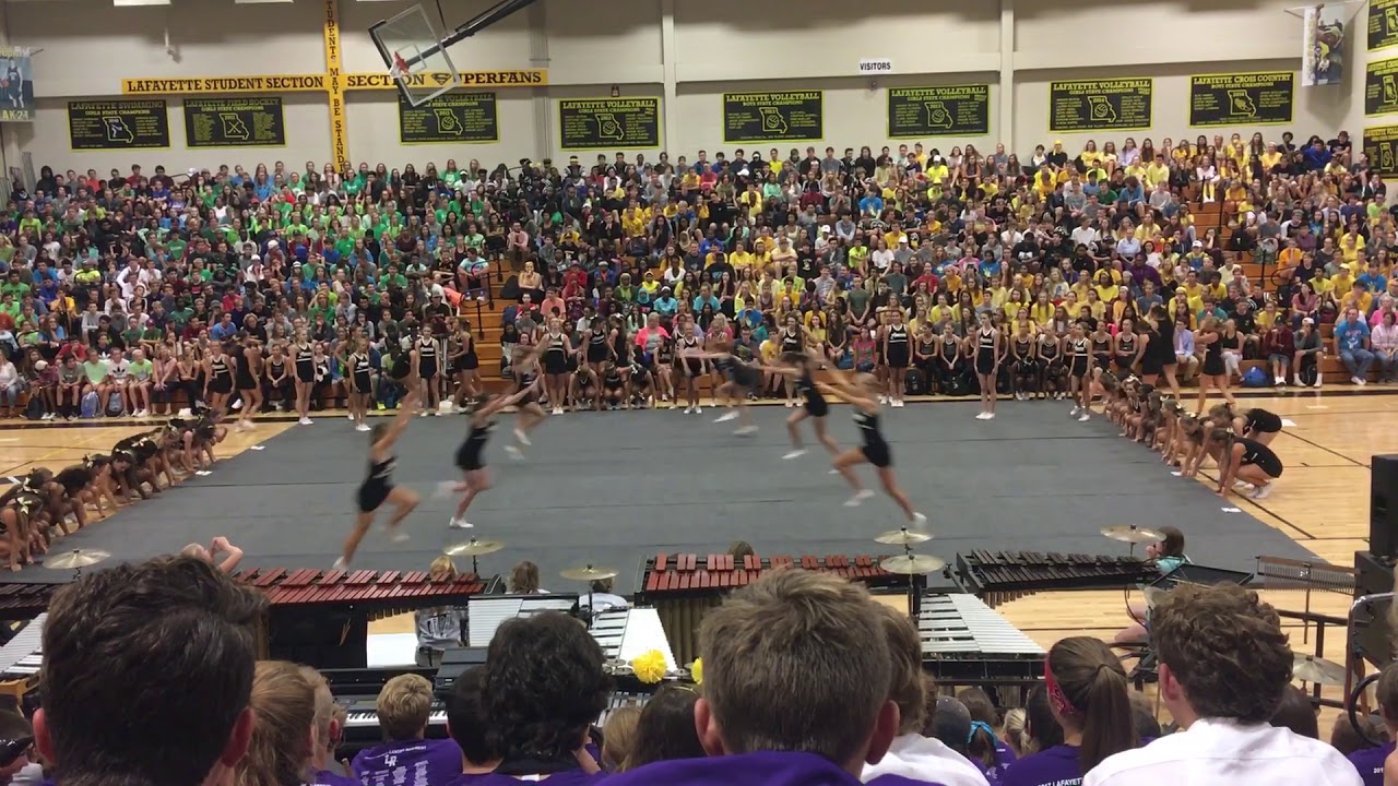 Lafayette Cheer Homecoming 2017