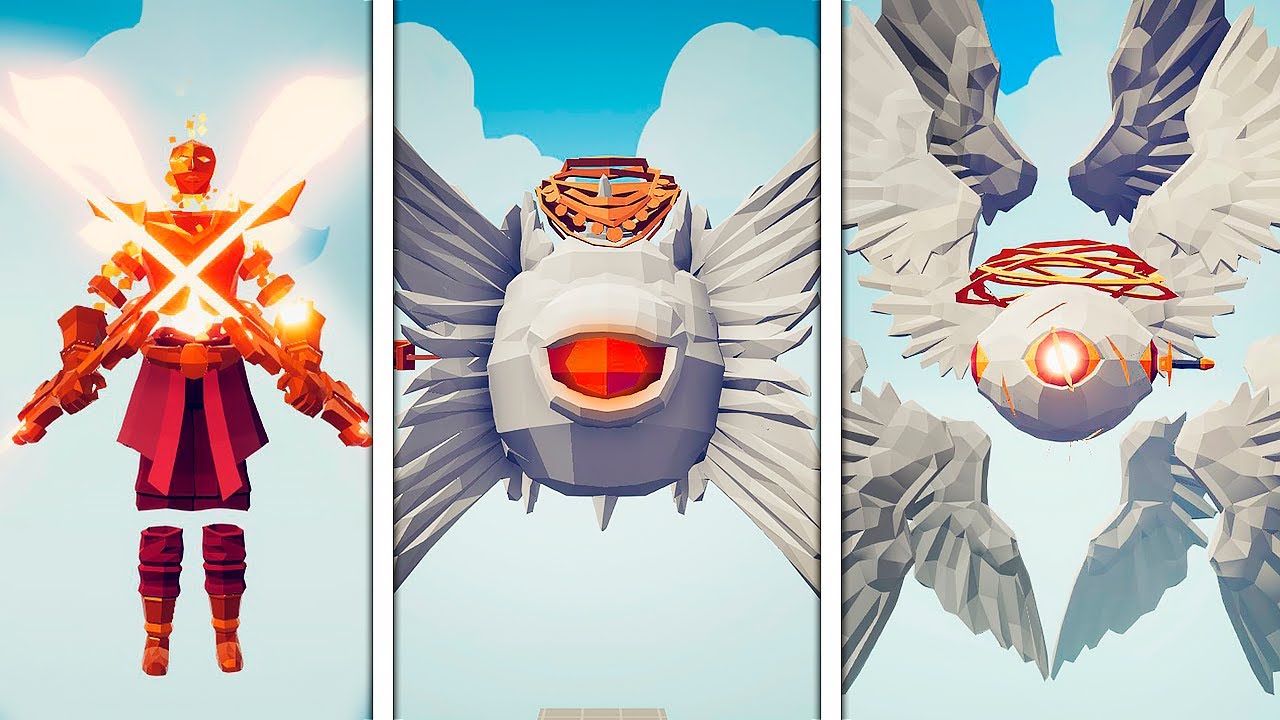 EVOLUTION OF ULTIMATE SERAPHIM | TABS Totally Accurate Battle Simulator