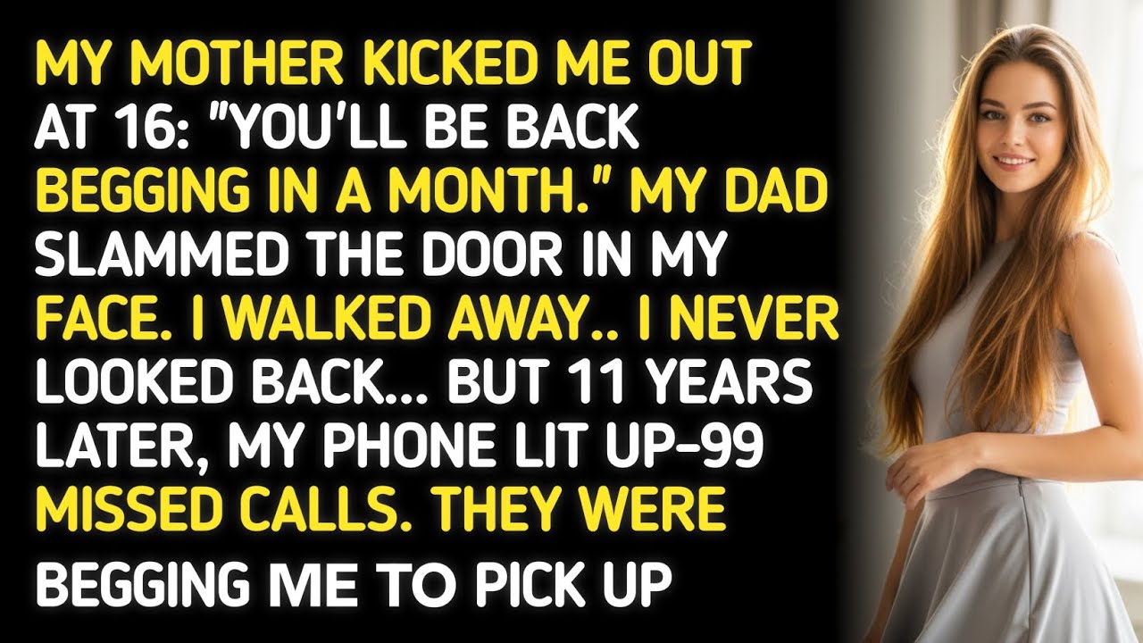 MY MOTHER KICKED ME OUT AT 16: 