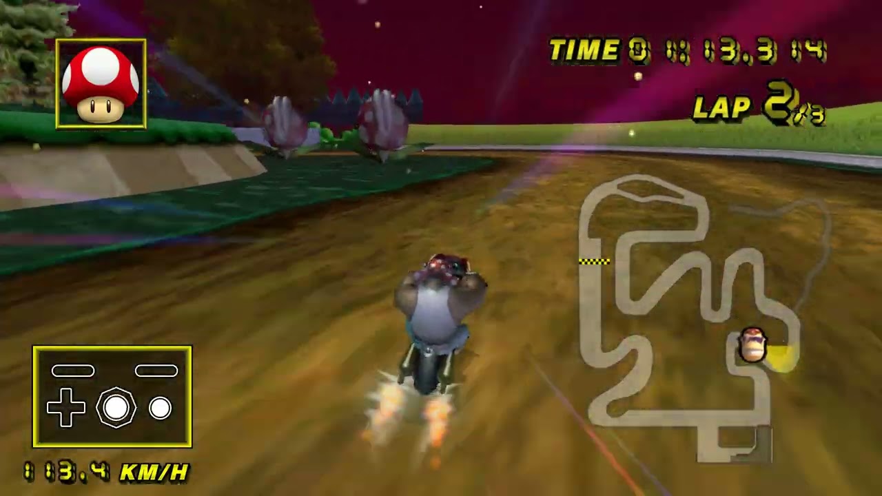[MKWii 9th WW] Haunted Gardens - 2:33.440