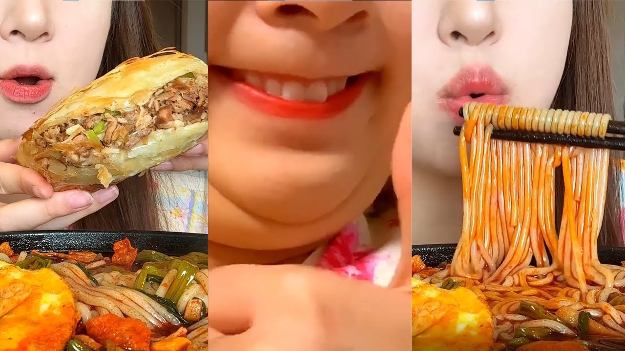 【面團鈕鈕】鈕鈕吃飯合集篇，真的太香了🤤 #鈕鈕吃飯 #吃播 #吃貨 #美食