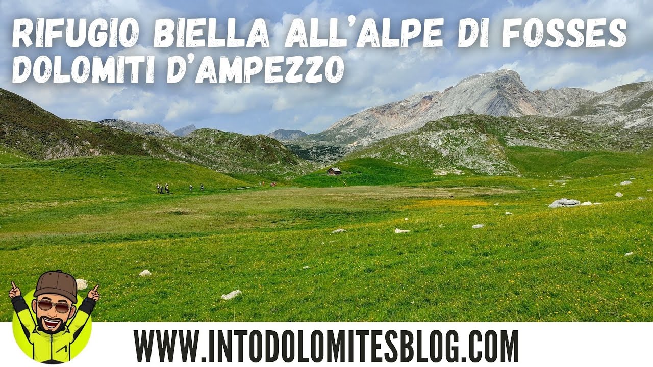 RIFUGO BIELLA ALL'ALPE DI FOSSES - DOLOMITI D'AMPEZZO
