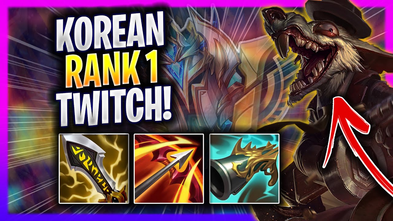 RANK 1 TWITCH KOREA DESTROYING SOLOQ! - KR SoloQ OTP TWITCH MAIN Gameplay
