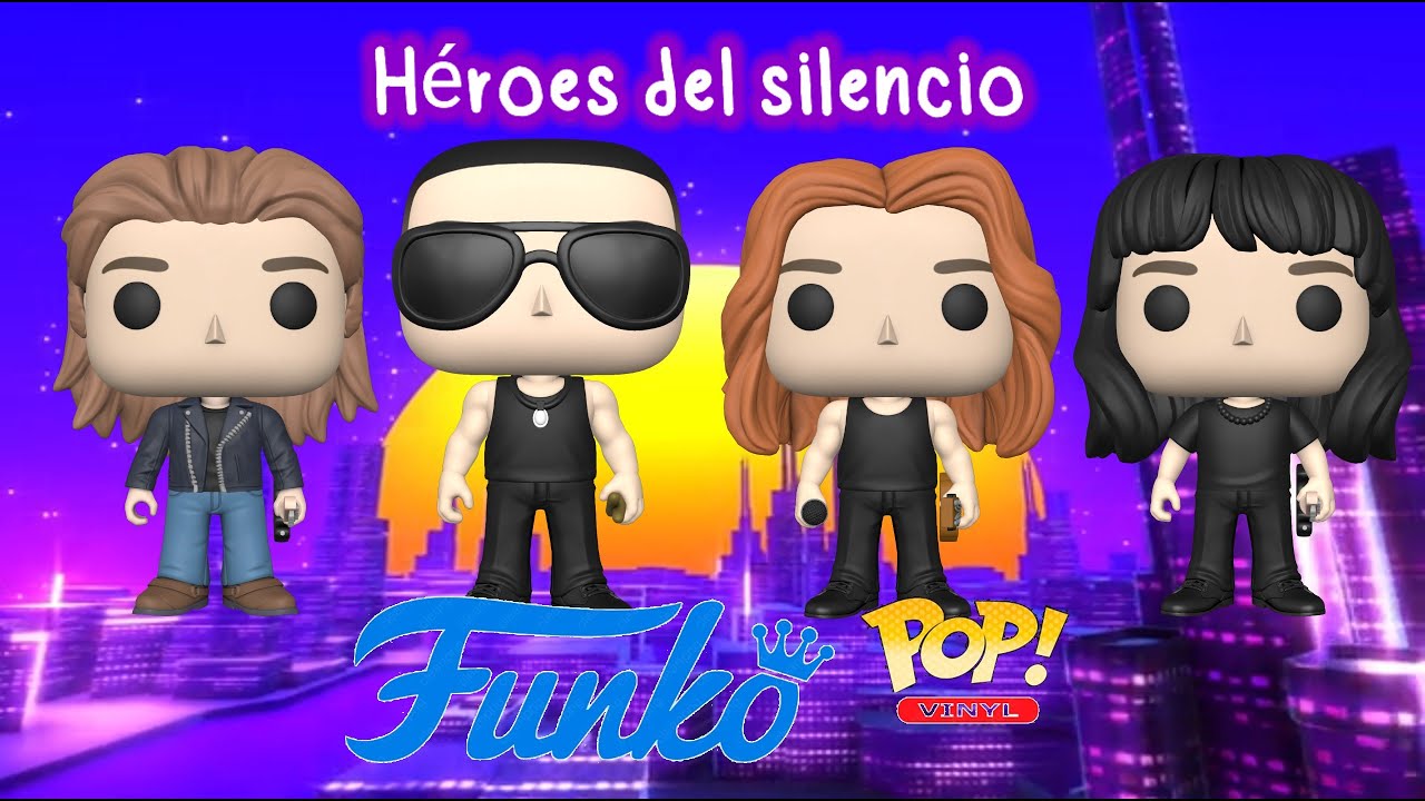 Héroes del Silencio versión Funko pop
