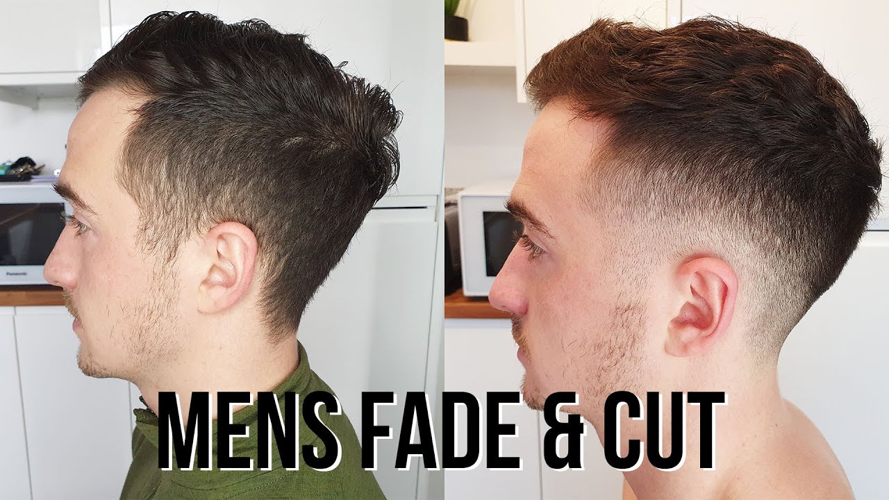 HOW TO FADE AND CUT MENS HAIR IN 4 MINUTES | BEGINNERS | Ellesse