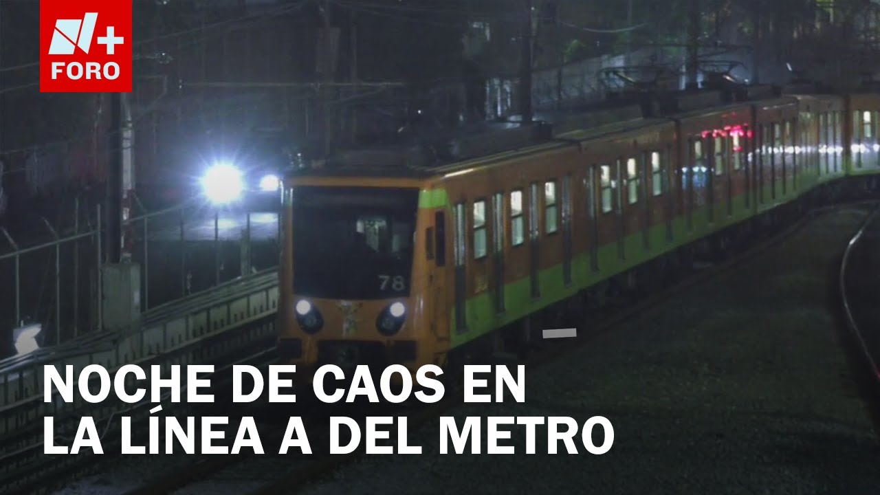 Así se vivió el caos en la Línea A del Metro CDMX por cierre de estaciones - Paralelo 23