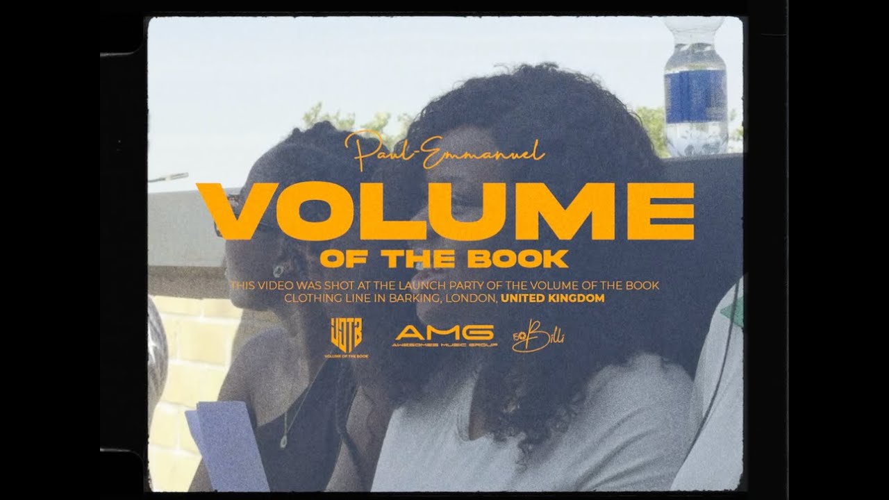 Paul-Emmanuel - Volume of the Book (Launch Party Recap)