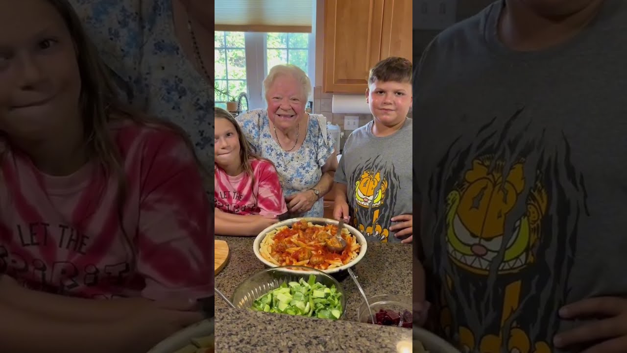 Nonna’s Cooking Lessons with Her Grandchildren!