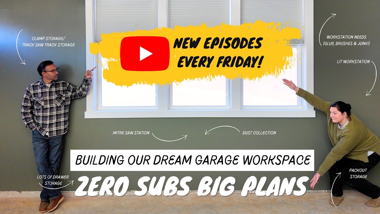 We thought building our Dream Garage Workshop would be FUN ... we were wrong!