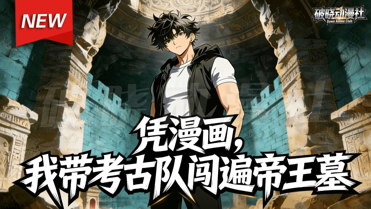 MULTISUB📢新番上线《凭漫画，我带考古队闯遍帝王墓》第1~42集丨漫画家随手创作盗墓题材漫画，竟与汉代帝王墓高度重合，一夜之间，他被全网认定为顶级盗墓贼，深陷舆论漩涡。#漫剧 #破晓动漫社