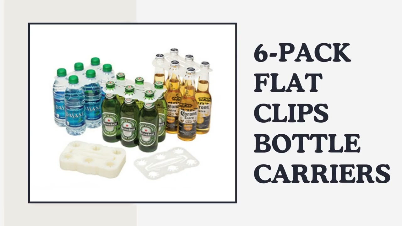Durable Bottle Carriers for Convenient Transport |  Six Pack Rings