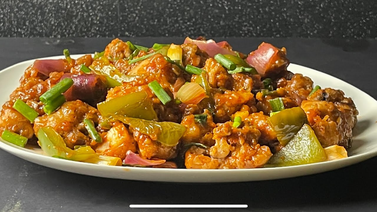 Restaurant style Chilli Chicken (റെസ്റ്റോറന്റ് സ്റ്റൈൽ ചില്ലി ചിക്കൻ )