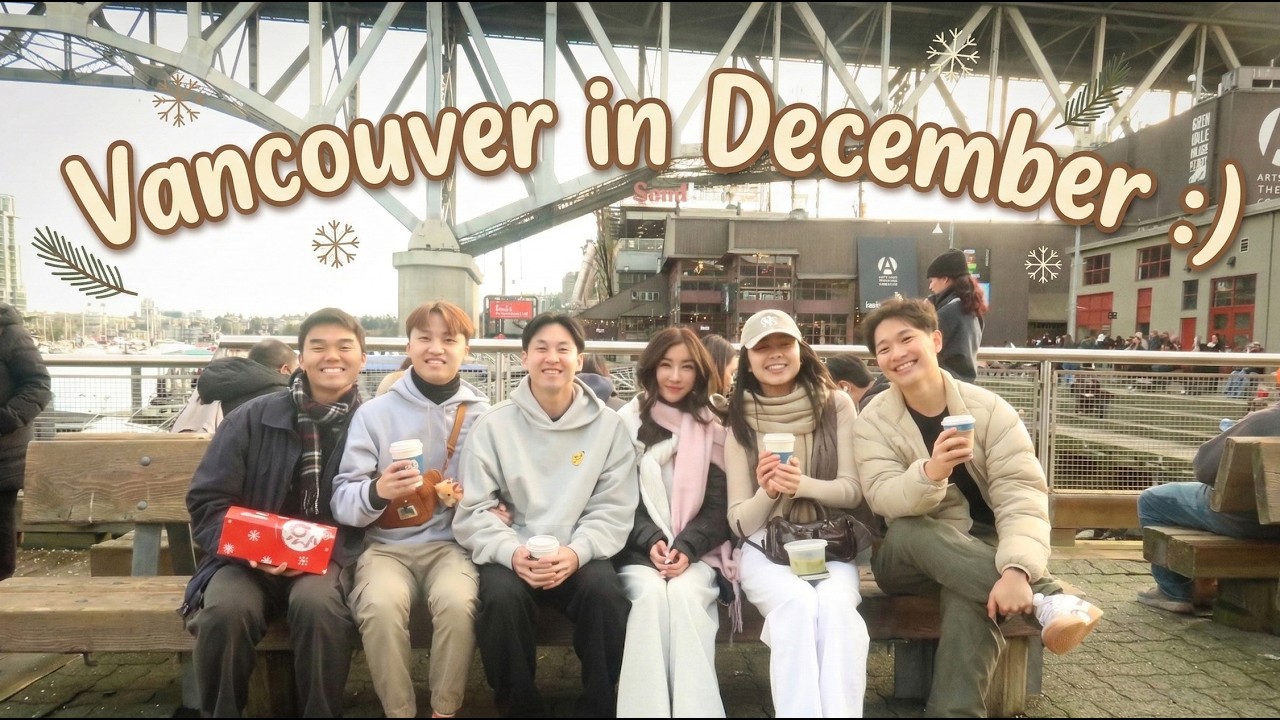 vancouver for the holidays :D | travel vlog